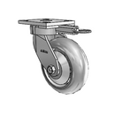 4.06189.555 MTG61 EL TG2 Colson Kingpinless Swivel Caster