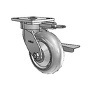 4.06189.559 MTG61 BRK3 EL TG2 Colson Kingpinless Swivel Caster
