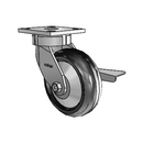 4.06189.5B9 BRK3 EL TG1 Colson Kingpinless Swivel Caster