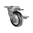 4.06189.5B9 MTG61 BRK3 EL TG1 Colson Kingpinless Swivel Caster