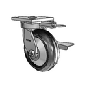 4.06189.5B9 MTG61 BRK3 TG1 Colson Kingpinless Swivel Caster