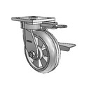 4.06189.5E1 MTG61 BRK3 Colson Kingpinless Swivel Caster