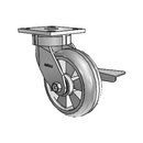 4.06189.5E9 BRK3 EL Colson Kingpinless Swivel Caster