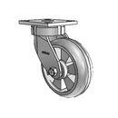 4.06189.5F1 EL Colson Kingpinless Swivel Caster