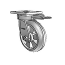 4.06189.5F1 MTG61 Colson Kingpinless Swivel Caster