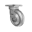 4.06189.5F1 TG1 Colson Kingpinless Swivel Caster