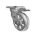 4.06189.5F9 MTG61 EL Colson Kingpinless Swivel Caster