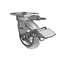 4.06189.5P5 MTG61 BRK1 Colson Kingpinless Swivel Caster