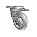4.06189.5P5 MTG61 EL Colson Kingpinless Swivel Caster