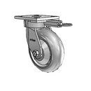 4.06189.5P5 MTG61 TG2 Colson Kingpinless Swivel Caster