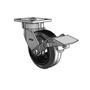4.06189.641.7 BRK1 EL Colson Kingpinless Swivel Caster