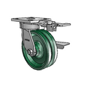 4.06189.731 MTG81 BRK3 Colson Kingpinless Swivel Caster