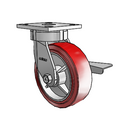 4.06189.921 BRK3 Colson Kingpinless Swivel Caster
