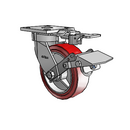 4.06189.921 MTG81 BRK1 EL Colson Kingpinless Swivel Caster