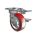 4.06189.921 MTG81 BRK3 Colson Kingpinless Swivel Caster