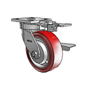 4.06189.921 MTG81 BRK3 EL TG1 Colson Kingpinless Swivel Caster