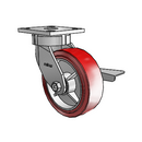 4.06189.929 BRK3 EL Colson Kingpinless Swivel Caster