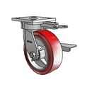 4.06189.929 MTG61 BRK3 Colson Kingpinless Swivel Caster
