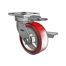 4.06189.929 MTG61 BRK3 EL Colson Kingpinless Swivel Caster