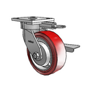 4.06189.929 MTG61 BRK3 EL TG1 Colson Kingpinless Swivel Caster
