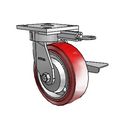 4.06189.929 MTG61 BRK3 TG1 Colson Kingpinless Swivel Caster