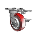 4.06189.929 MTG81 BRK3 TG1 Colson Kingpinless Swivel Caster