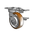 4.06189.931.3 MTG81 BRK3 TG1 Colson Kingpinless Swivel Caster