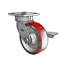 4.06189.931 BRK3 EL Colson Kingpinless Swivel Caster