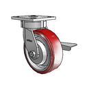 4.06189.931 BRK3 TG1 Colson Kingpinless Swivel Caster