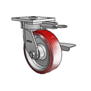 4.06189.931 MTG61 BRK3 Colson Kingpinless Swivel Caster