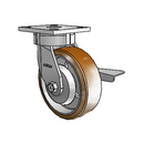 4.06189.939.3 BRK3 TG1 Colson Kingpinless Swivel Caster