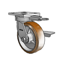 4.06189.939.3 MTG61 BRK3 Colson Kingpinless Swivel Caster