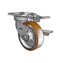 4.06189.939.3 MTG81 BRK3 EL Colson Kingpinless Swivel Caster