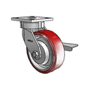 4.06189.939 BRK3 EL TG1 Colson Kingpinless Swivel Caster