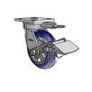 4.06189.96TF MTG61 BRK1 Colson Kingpinless Swivel Caster