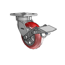 4.06189.96TS BRK1 EL Colson Kingpinless Swivel Caster