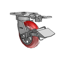 4.06189.96TS MTG81 BRK1 Colson Kingpinless Swivel Caster