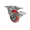4.06189.96TS MTG81 BRK1 EL Colson Kingpinless Swivel Caster
