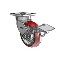 4.06189.9PC BRK1 EL Colson Kingpinless Swivel Caster