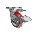 4.06189.9PC MTG61 BRK1 Colson Kingpinless Swivel Caster