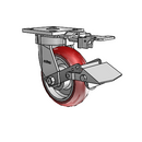 4.06189.9PC MTG81 BRK1 Colson Kingpinless Swivel Caster