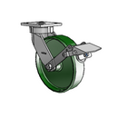 4.08189.131 BRK1 EL Colson Kingpinless Swivel Caster