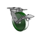 4.08189.131 MTG81 BRK1 EL Colson Kingpinless Swivel Caster