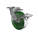 4.08189.135 MTG61 BRK1 EL Colson Kingpinless Swivel Caster