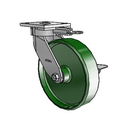 4.08189.139 MTG61 BRK3 EL Colson Kingpinless Swivel Caster