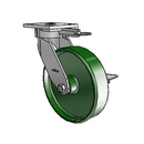 4.08189.139 MTG61 BRK3 LH10.125 EL Colson Kingpinless Swivel Caster