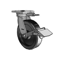 4.08189.331 MTG61 BRK1 LH10.125 Colson Kingpinless Swivel Caster