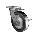 4.08189.331 MTG61 BRK3 EL TG1 Colson Kingpinless Swivel Caster