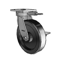 4.08189.331 MTG61 BRK3 LH10.125 Colson Kingpinless Swivel Caster