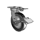 4.08189.331 MTG81 BRK1 LH10.125 TG1 Colson Kingpinless Swivel Caster
